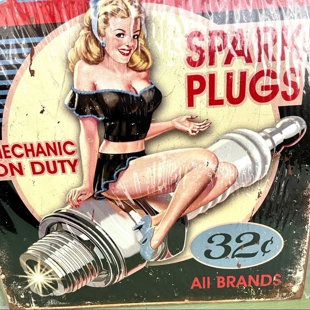 NEW Dependable Service Metal Sign
